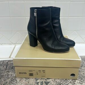 Michael Kors Black Booties